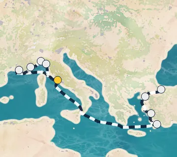 14 Night Rome to Istanbul cruise