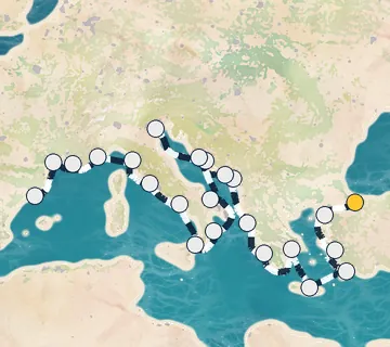 28 Night Istanbul to Barcelona cruise