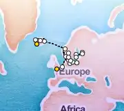 31 Night London to Reykjavik cruise