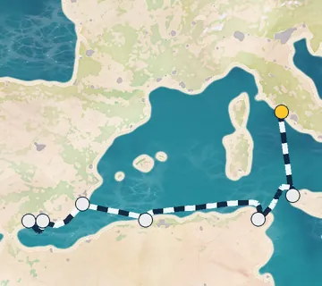 7 Night Rome to Malaga cruise