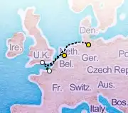 4 Night Rotterdam to Hamburg cruise