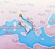 7 Night Venice to Rome cruise