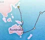 35 Night Tokyo to Los Angeles cruise