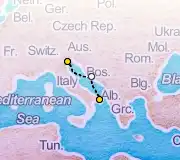 2 Night Brindisi to Venice cruise