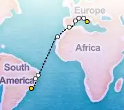 19 Night Naples to Rio cruise
