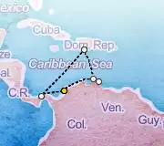 7 Night Cartagena to Cartagena cruise