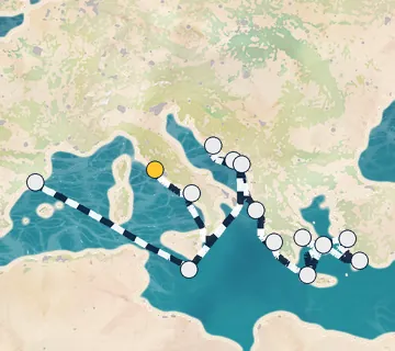 21 Night Rome to Barcelona cruise