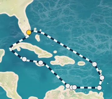 14 Night Miami to Miami cruise