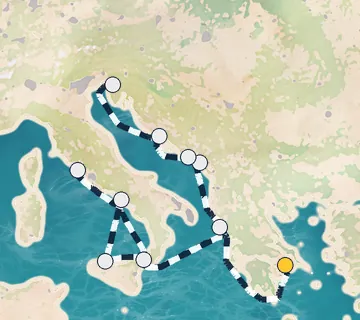 17 Night Athens to Trieste cruise