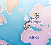 34 Night Barcelona to Stockholm cruise