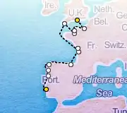 14 Night Lisbon to London cruise