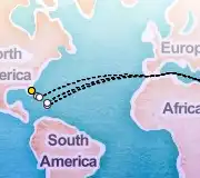 6 Night Port Canaveral to Suez Canal cruise