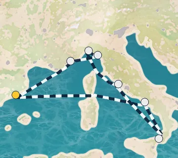 10 Night Barcelona to Barcelona cruise