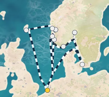 14 Night Rotterdam to Rotterdam cruise