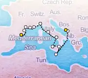 14 Night Dubrovnik to Barcelona cruise