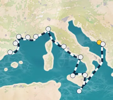 14 Night Dubrovnik to Barcelona cruise