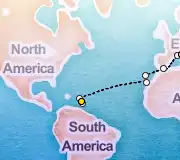 15 Night Savona to Pointe-a-Pitre cruise