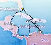 21 Night Miami to Miami cruise