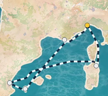 7 Night Savona to Savona cruise