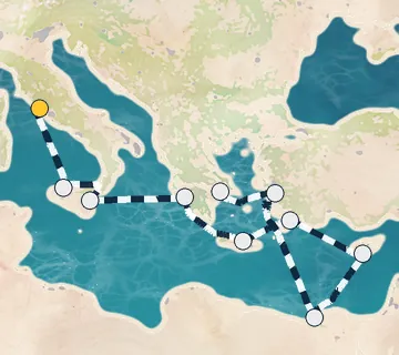 12 Night Rome to Athens cruise
