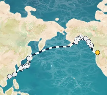 36 Night Vancouver to Hong Kong cruise