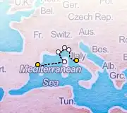 7 Night Rome to Barcelona cruise