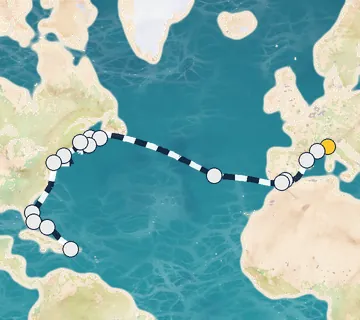 28 Night Savona to La Romana cruise
