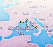 4 Night Naples to Marseille cruise