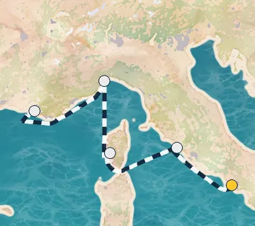 4 Night Naples to Marseille cruise