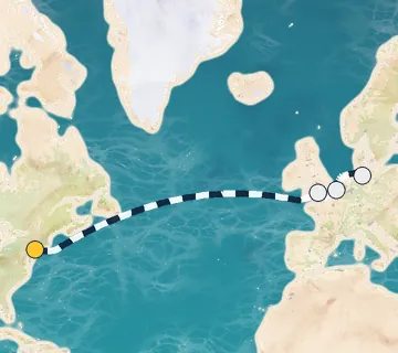 10 Night New York to Hamburg cruise
