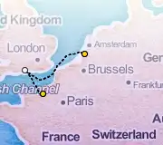 2 Night Rotterdam to Paris cruise