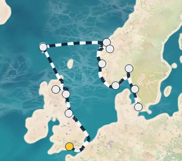 14 Night London to Copenhagen cruise