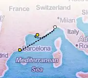 3 Night Marseille to Barcelona cruise