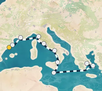 10 Night Barcelona to Athens cruise