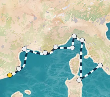 10 Night Barcelona to Rome cruise