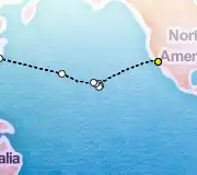 34 Night Los Angeles to Singapore cruise