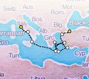 14 Night Istanbul to Rome cruise