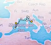 7 Night Barcelona to Rome cruise