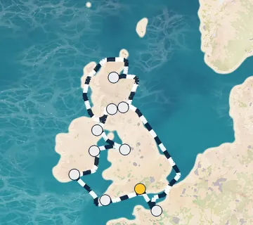 12 Night London to London cruise