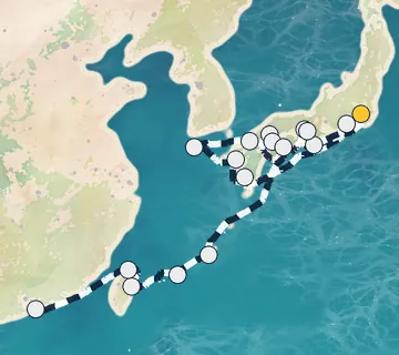 26 Night Tokyo to Hong Kong cruise