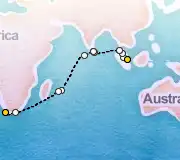 22 Night Singapore to Cape Town cruise