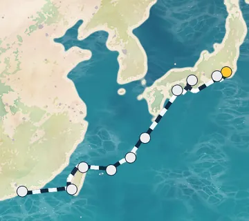 12 Night Tokyo to Hong Kong cruise