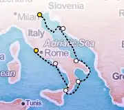 7 Night Rome to Venice cruise