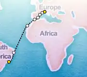 16 Night Rio to Portofino cruise