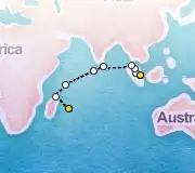 17 Night Singapore to Mauritius cruise