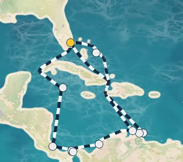 21 Night Ft. Lauderdale to Ft. Lauderdale cruise
