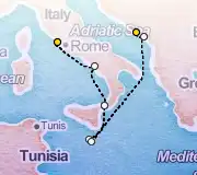 7 Night Rome to Dubrovnik cruise