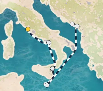 7 Night Rome to Dubrovnik cruise
