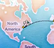 21 Night London to New York cruise