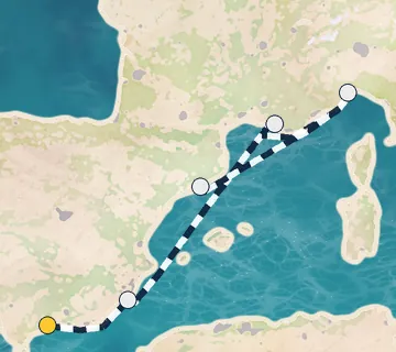 6 Night Malaga to Barcelona cruise